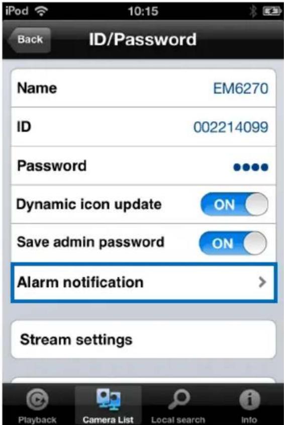 Eminent Easy Pro View EM6270 - Notification d'alarme - 1
