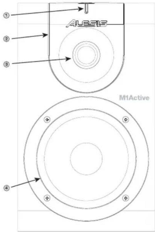 NUMARK M1 ACTIVE 520 - Vorderseite - 1