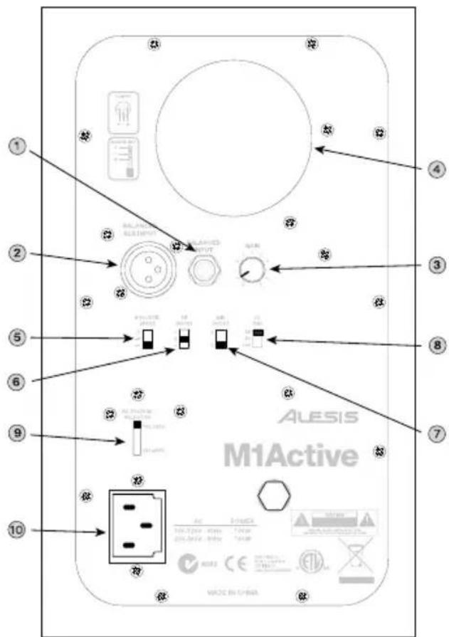 NUMARK M1 ACTIVE 520 - Conmutador Acoustic Space (acústico espacial) - 1