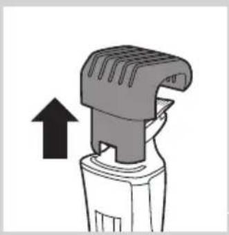 PHILIPS Norelco StyleShaver QS6161 - Cleaning the trimming head connector - 1