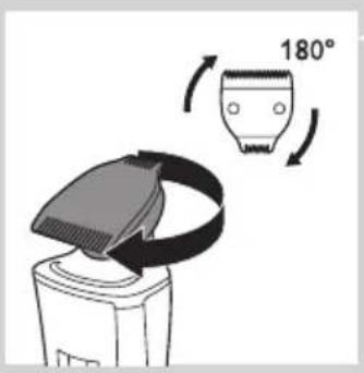 PHILIPS Norelco StyleShaver QS6161 - 使用精準修整側 - 1