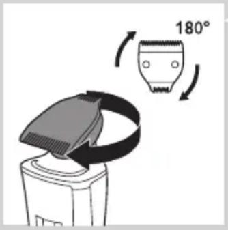 PHILIPS Norelco StyleShaver QS6161 - Using the precision side of the trimming head - 1
