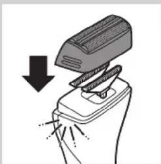 PHILIPS Norelco StyleShaver QS6161 - Cleaning the trimming head connector - 14
