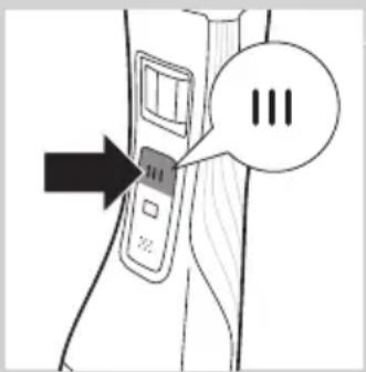 PHILIPS Norelco StyleShaver QS6161 - Utilisation du côté de précision de la tête de tonte - 2