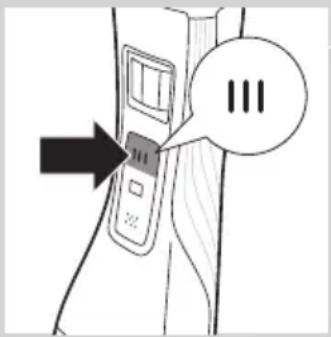 PHILIPS Norelco StyleShaver QS6161 - Using the precision side of the trimming head - 2