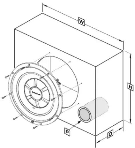 Rockford Fosgate R2SD410 - VENTED ENCLOSURES - 1