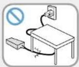 SAMSUNG DP515A2GI - Précautions à prendre lors de l'utilisation de l'adaptateur CA - 2