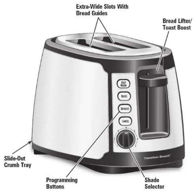 HAMILTON BEACH 22811 - This appliance is intended for household use only. - 1