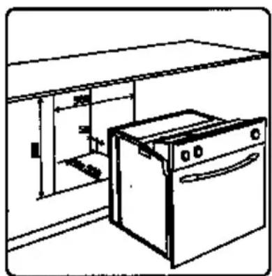 Foster 7101 642 - Encastrement du four - 4
