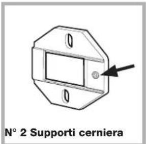 HOTPOINT AWM 1081 EU - Accessori montaggio portina (Fig. 1-2-3-4-5). - 1