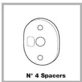 HOTPOINT AWM 1081 EU - Door Mounting Accessories (Fig. 1-2-3-4-5). - 6