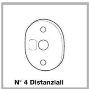 HOTPOINT AWM 1081 EU - Accessori montaggio portina (Fig. 1-2-3-4-5). - 6