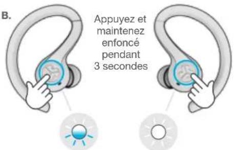 JLab JBuds - CONNEXION AUTOMATIQUE DES ÉCOUTEURS - 2