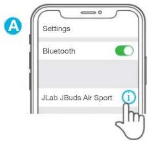 JLab JBuds - L'APPAREIL BLUETOOTH NE SE CONNECTE PAS/NE SE RECONNECTE PAS - 1