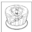 BAMIX Mono - PowderDisc (dishwasher safe) - 1