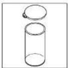 BAMIX Mono - Contenitore da 0,6 I - 1