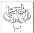 BAMIX Mono - Inserimento e sostituzione degli utensili - 4