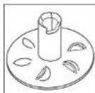 BAMIX Mono - Existe ríegio de lasionesblembado a los bordes aflados/cuchillas y a piezas en rotación. - 1
