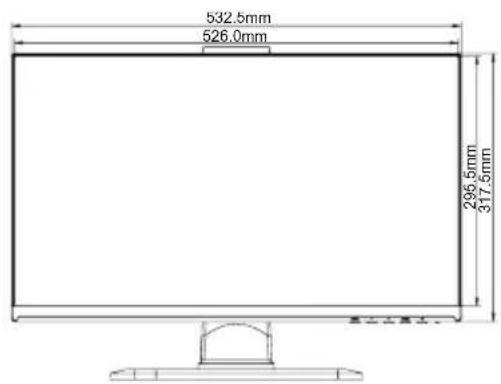 532.5mm 526.0mm 296.5mm 317.5mm