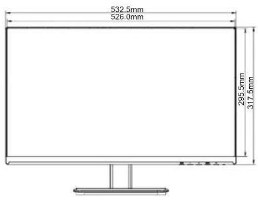 532.5mm 526.0mm 295.5mm 317.5mm