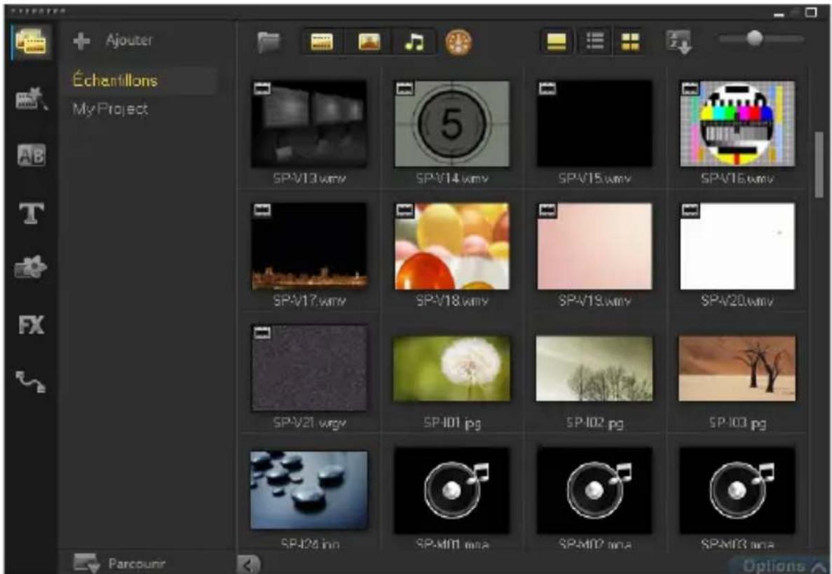 COREL VideoStudio Pro X7 - Importation de clips video dans la bibliothèque - 1