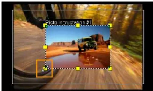 COREL VideoStudio Pro X7 - Pour redimensionner un clip d'incrustation - 1
