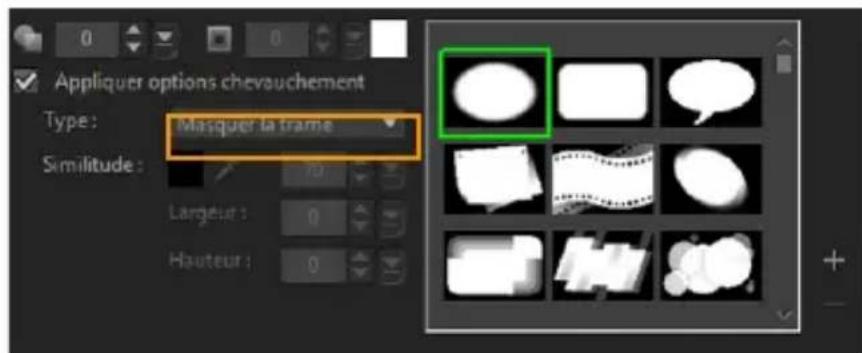 COREL VideoStudio Pro X7 - Ajout d'un masque de trame - 1