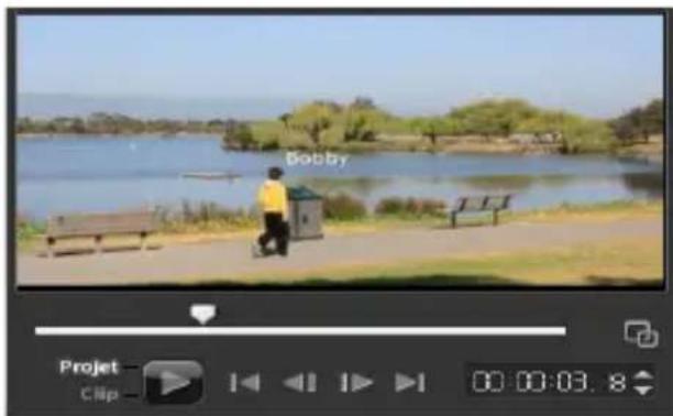 COREL VideoStudio Pro X7 - Pour faire correspondre un mouvement à un chemin de suivi - 5