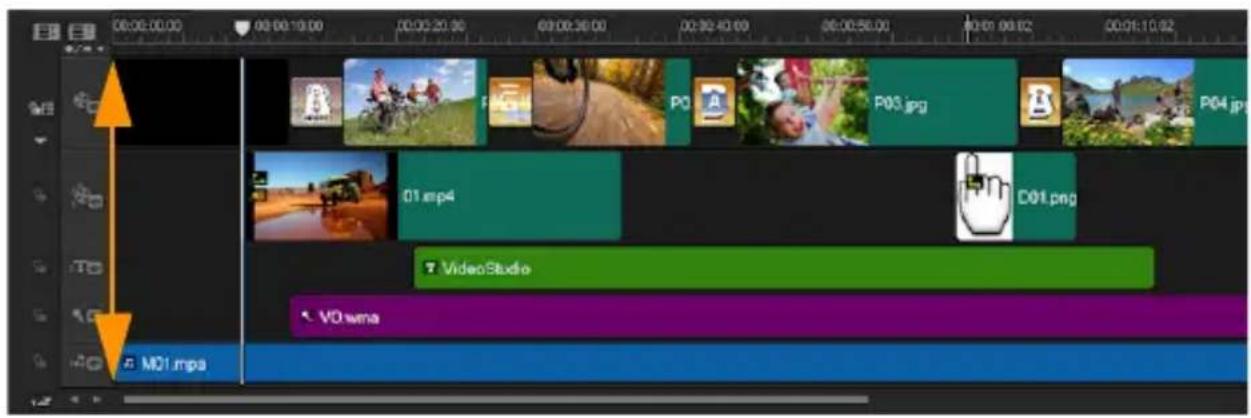 COREL VideoStudio Pro X7 - Utilisation de l'Édition avec effet de vague - 1
