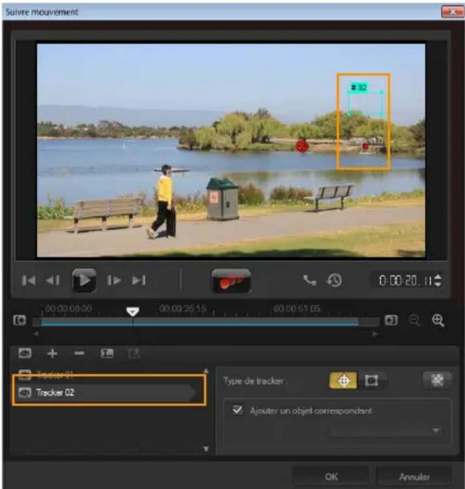 COREL VideoStudio Pro X7 - Pour ajouter des trackers - 1