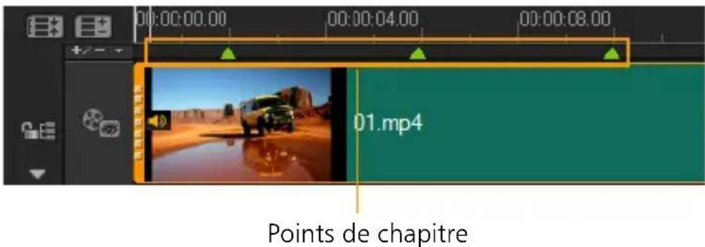 COREL VideoStudio Pro X7 - Pour ajouter des chapitres - 2