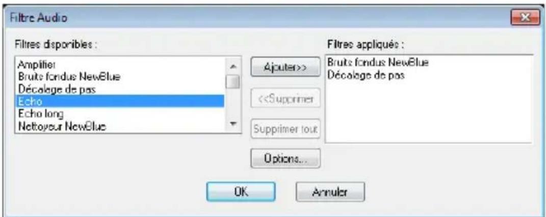 COREL VideoStudio Pro X7 - Pour appliquer des filtres audio à une piste audio - 1