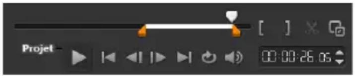 COREL VideoStudio Pro X7 - Creation de fichiers video à partir d'une partie de projet (découpee) - 1