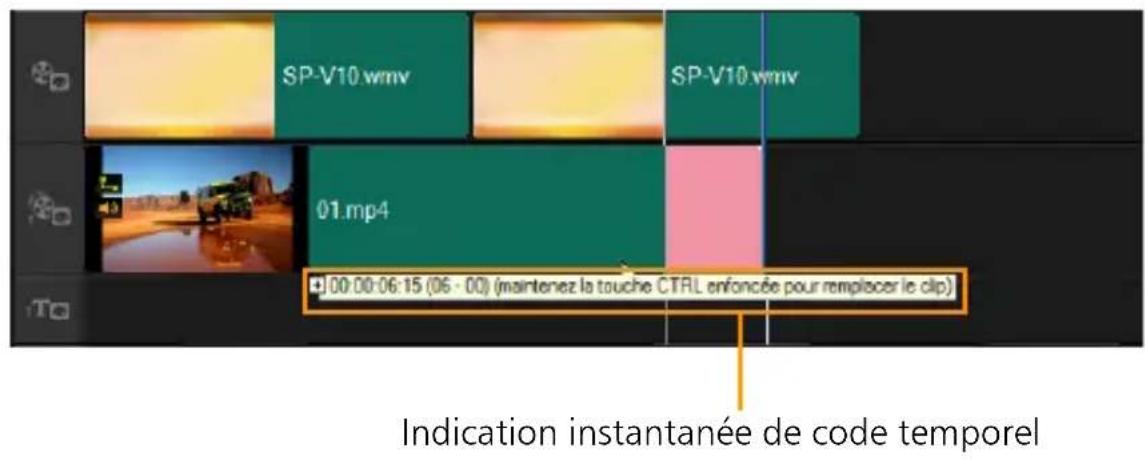 COREL VideoStudio Pro X7 - Pour découvert un clip directement sur la ligne de temps - 1