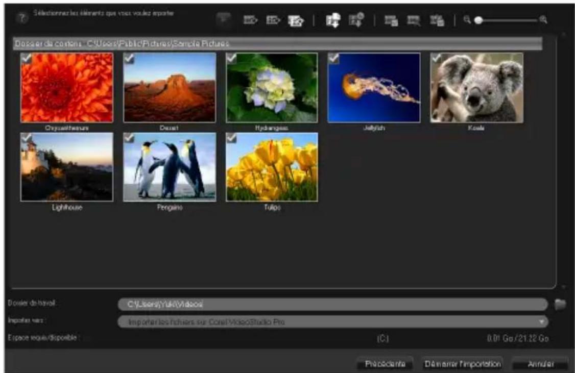 COREL VideoStudio Pro X7 - Pour importer depuis Digital Media - 1