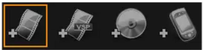 COREL VideoStudio Pro X7 - Pour ajouter des videos - 1