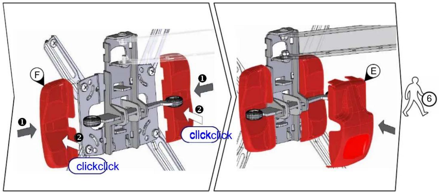 F 1 2 clickclick clickclick E 6