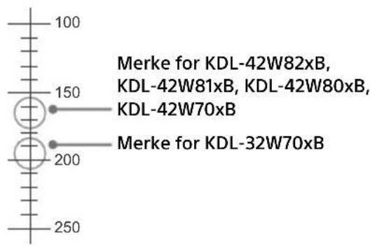 SONY KDL42W706 - Merknader - 2