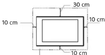 SONY KDL42W706 - Installatie aan de wand - 1