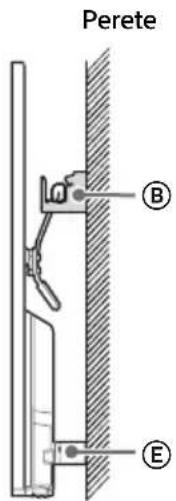 SONY KDL42W706 - Montarea televizorului pe perete - 7