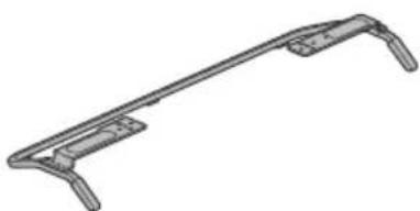 SONY KDL42W706 - Stand (supplied) - 1