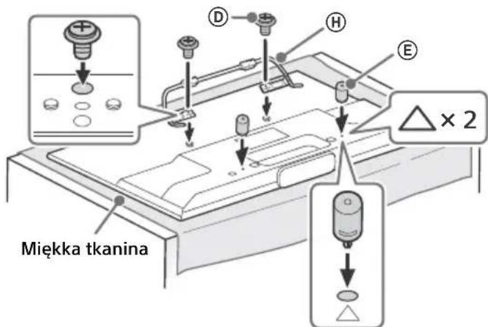 SONY KDL42W706 - Przygotowanie do zamontowania telewizora - 3