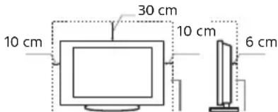 SONY KDL42W706 - Installato sul supporto - 1