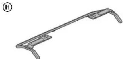 SONY KDL42W706 - Supporto (in dotazione) - 1