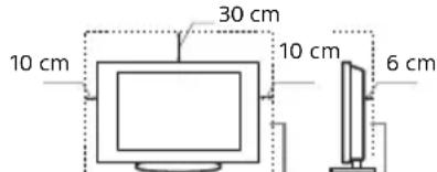 SONY KDL42W706 - Instalacao com base - 1