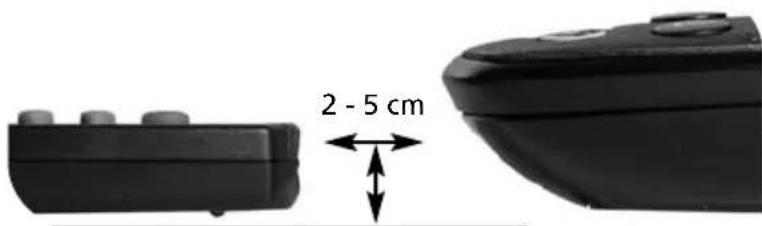 2 - 5 cm
