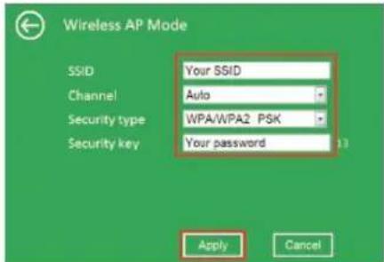 NGS Domo Repeater - Configure the wireless AP mode - 2