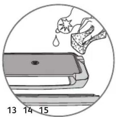 TEFAL Plancha Colormania CB670312 - SIGURNOSNE UPUTE VAŽNA UPOZORENJA - 13