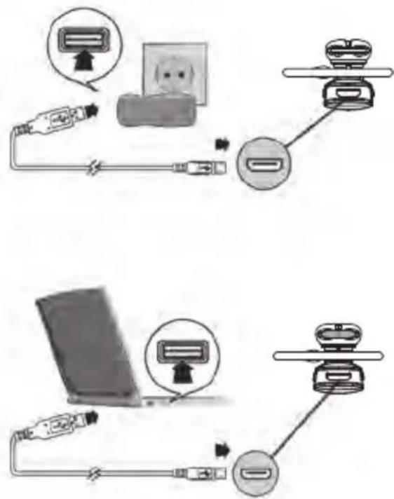 GIGASET ZX530 - Ricarica della batteria incorpORA - 1