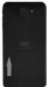 GOCLEVER Quantum 450 - Removing the back cover and battery - 1